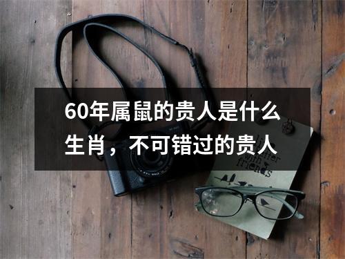 60年属鼠的贵人是什么生肖，不可错过的贵人