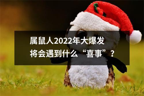 属鼠人2025年大爆发将会遇到什么“喜事”？