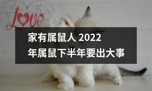 家有属鼠人2025年属鼠下半年要出大事