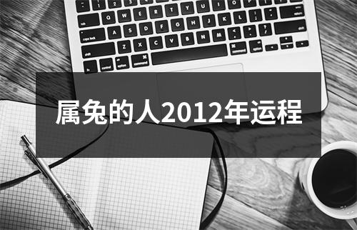 属兔的人2012年运程
