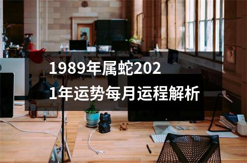 1989年属蛇2025年运势每月运程解析
