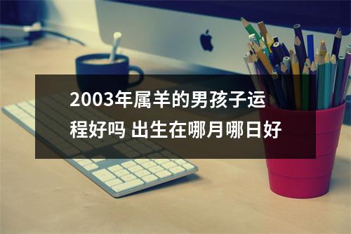 2003年属羊的男孩子运程好吗出生在哪月哪日好