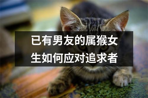 已有男友的属猴女生如何应对追求者