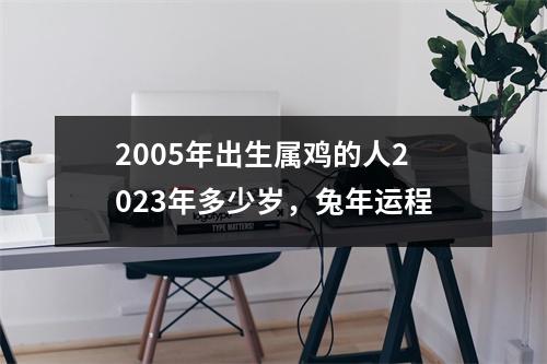 2005年出生属鸡的人2025年多少岁，兔年运程