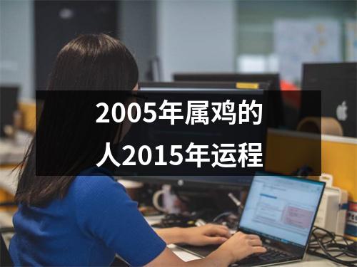 2005年属鸡的人2015年运程