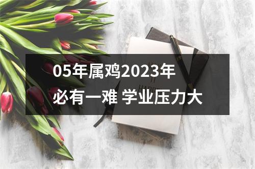 05年属鸡2025年必有一难学业压力大