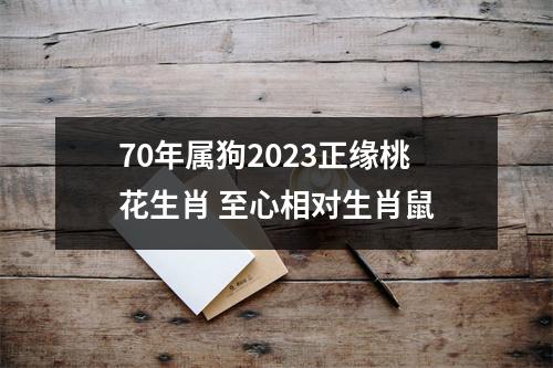 70年属狗2025正缘桃花生肖至心相对生肖鼠