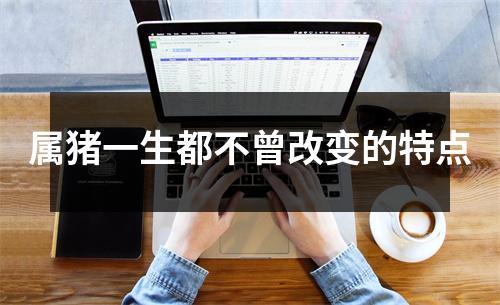 属猪一生都不曾改变的特点