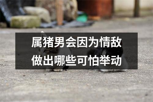 属猪男会因为情敌做出哪些可怕举动