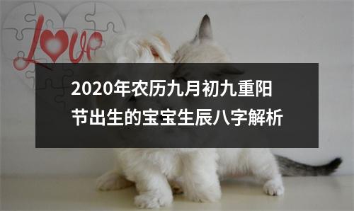 2025年农历九月初九重阳节出生的宝宝生辰八字解析