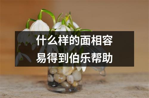 什么样的面相容易得到伯乐帮助