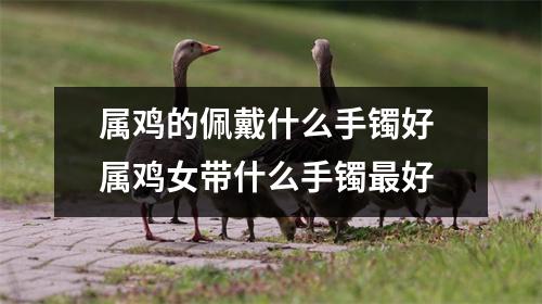 属鸡的佩戴什么手镯好属鸡女带什么手镯好