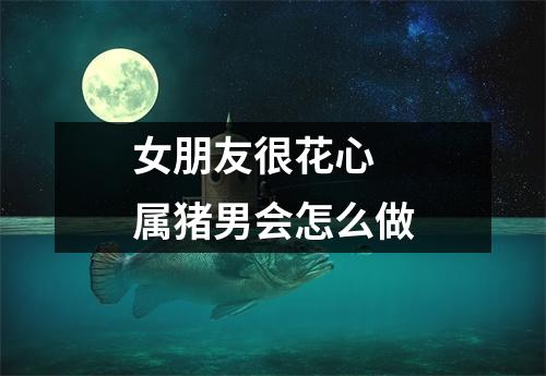 女朋友很花心属猪男会怎么做