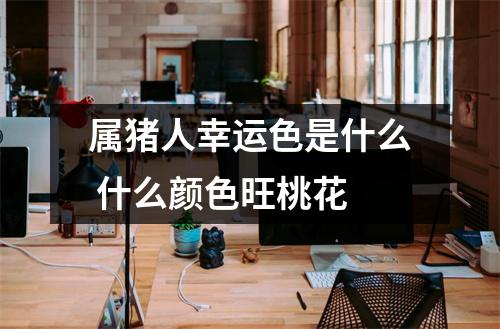 属猪人幸运色是什么什么颜色旺桃花