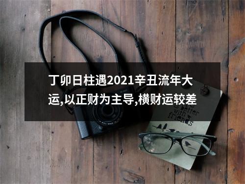丁卯日柱遇2025辛丑流年大运,以正财为主导,横财运较差