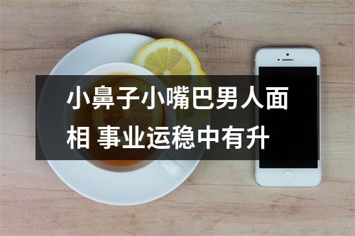 小鼻子小嘴巴男人面相事业运稳中有升