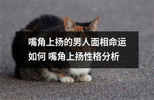 嘴角上扬的男人面相命运如何嘴角上扬性格分析